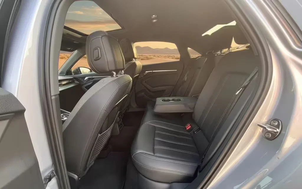 Audi A3 2023 leather seats and cabin – rental in Dubai