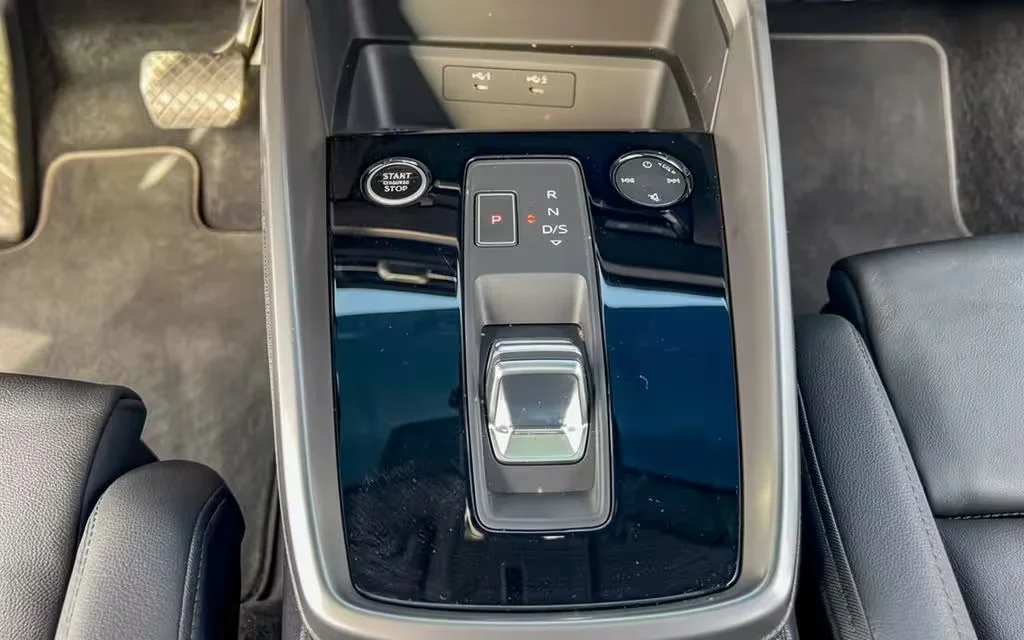 Audi A3 2024 interior view showing trim