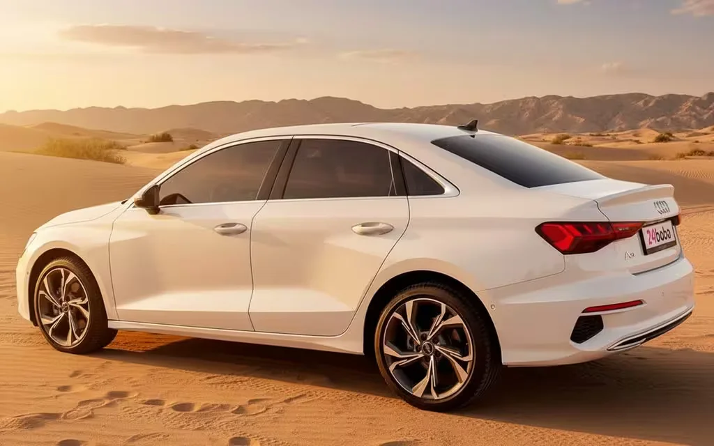Audi A3 2024 alloy wheel close up