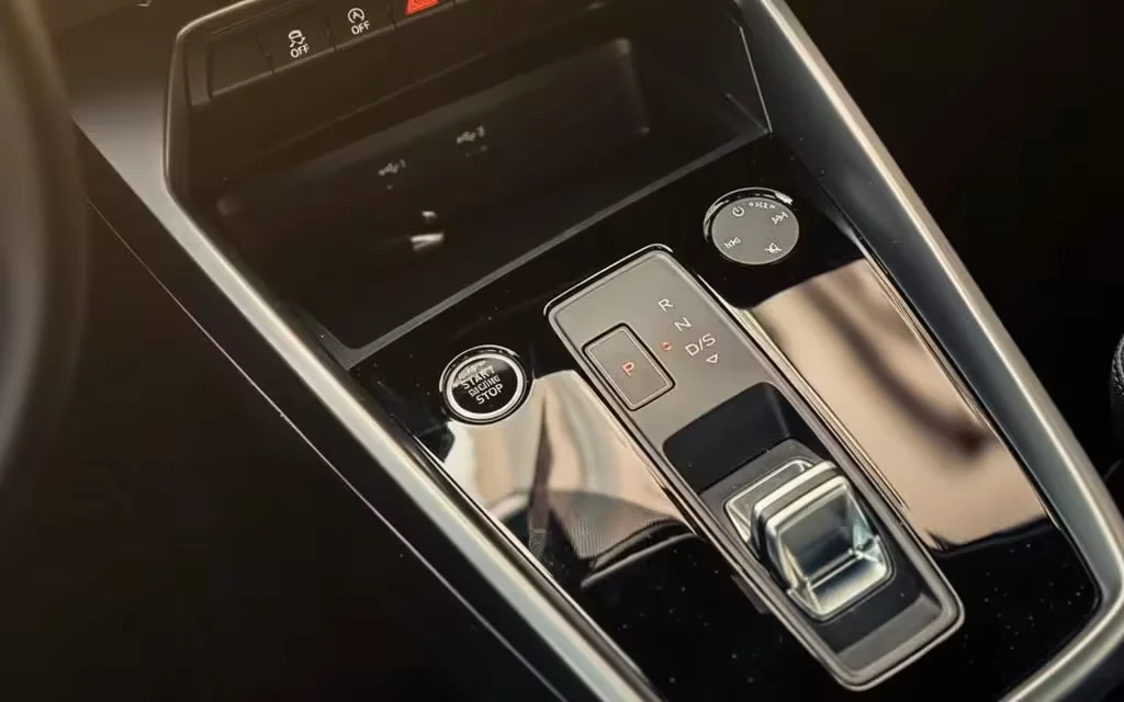 Audi A3 2024 interior view showing trim