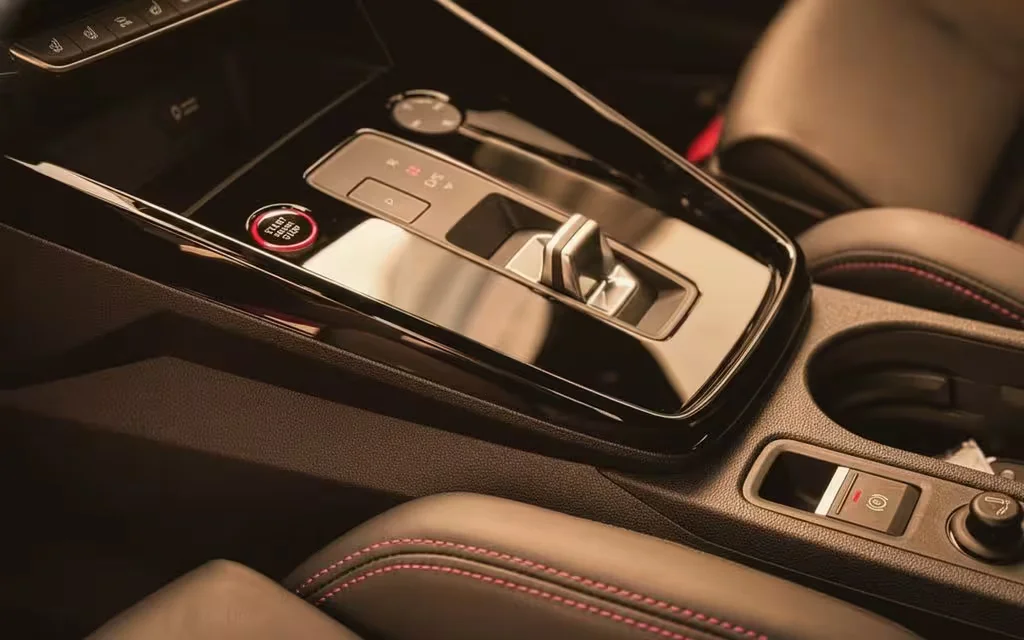 Audi Rs3 2024 interior view showing trim – rental in Dubai