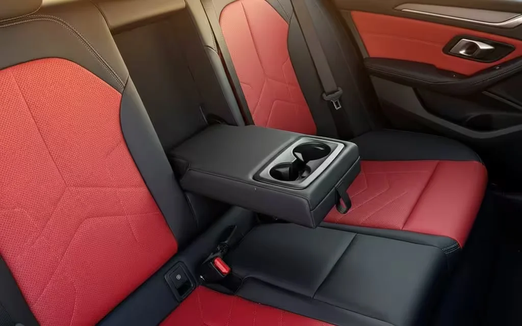 Bmw X1 2024 interior view showing trim – rental in Dubai