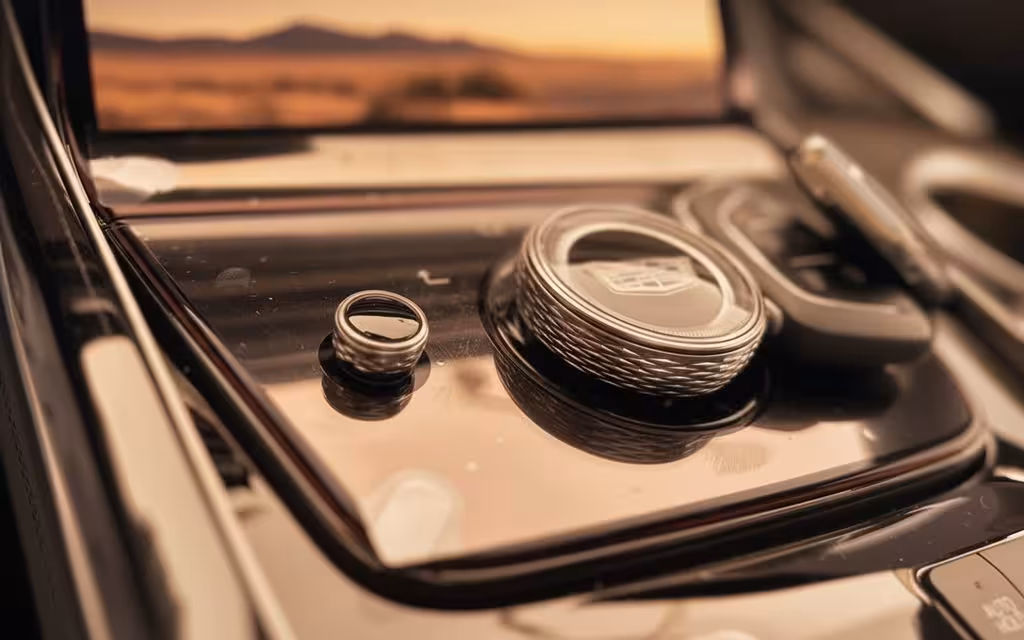 Cadillac Escalade 2026 interior view showing trim – rental in Dubai