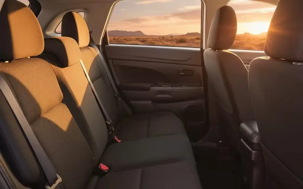 Mitsubishi Asx 2024 interior view showing trim