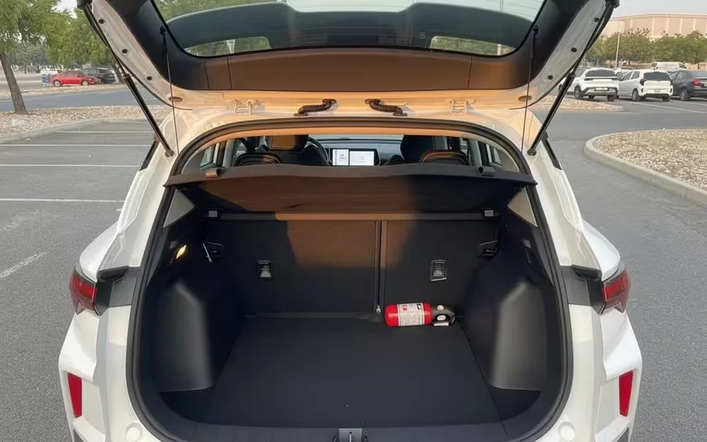 Geely Coolray 2025 interior view showing trim – rental in Dubai