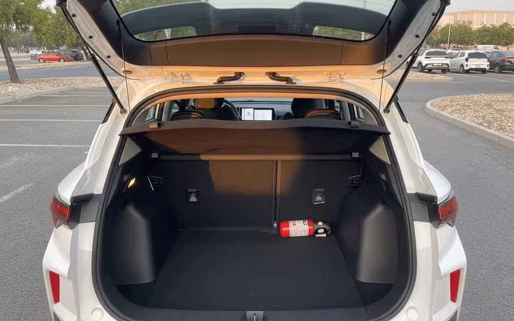 Geely Coolray 2025 interior view showing trim – rental in Dubai