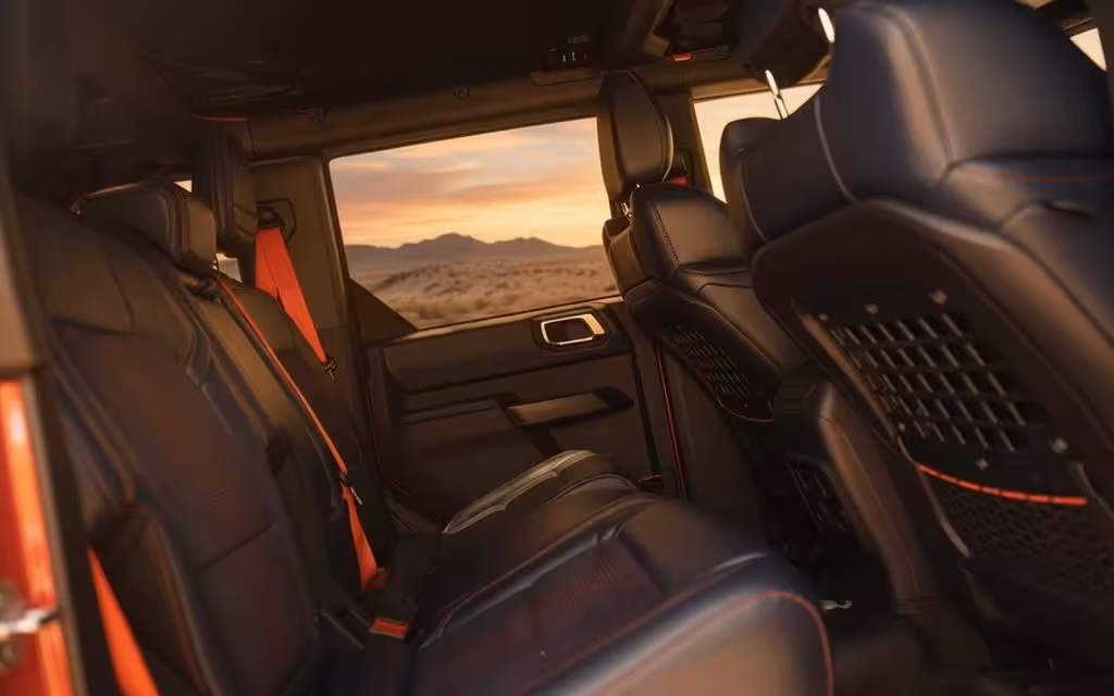 Ford Bronco 2023 alloy wheel close up – rental in Dubai