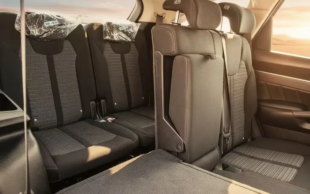 Kia Sorento 2024 leather seats and cabin