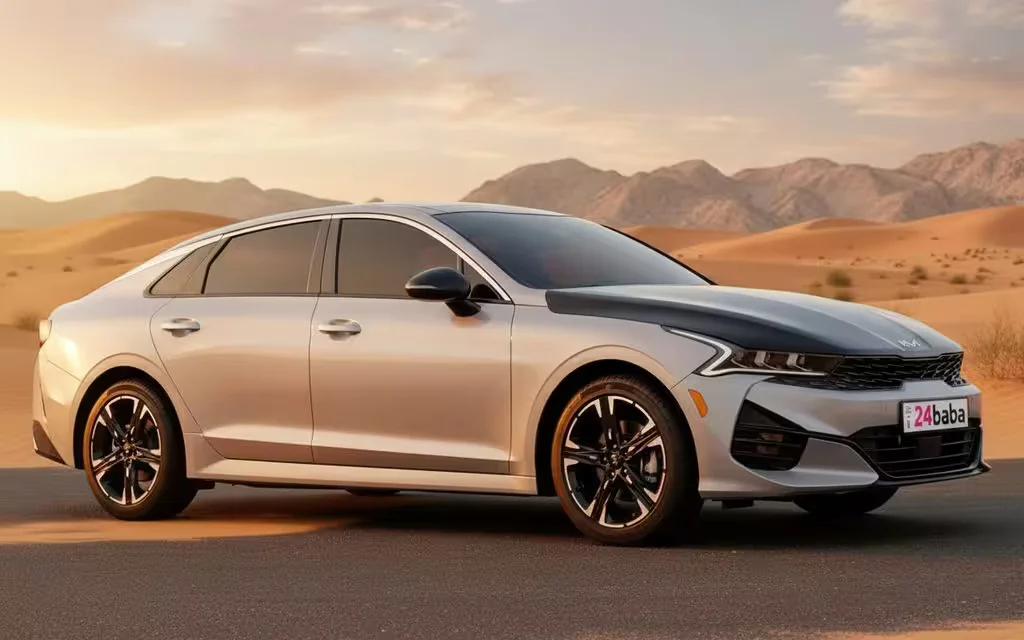 Kia K5 2023 Grey side profile