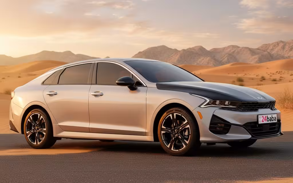 Kia K5 2023 Grey side profile