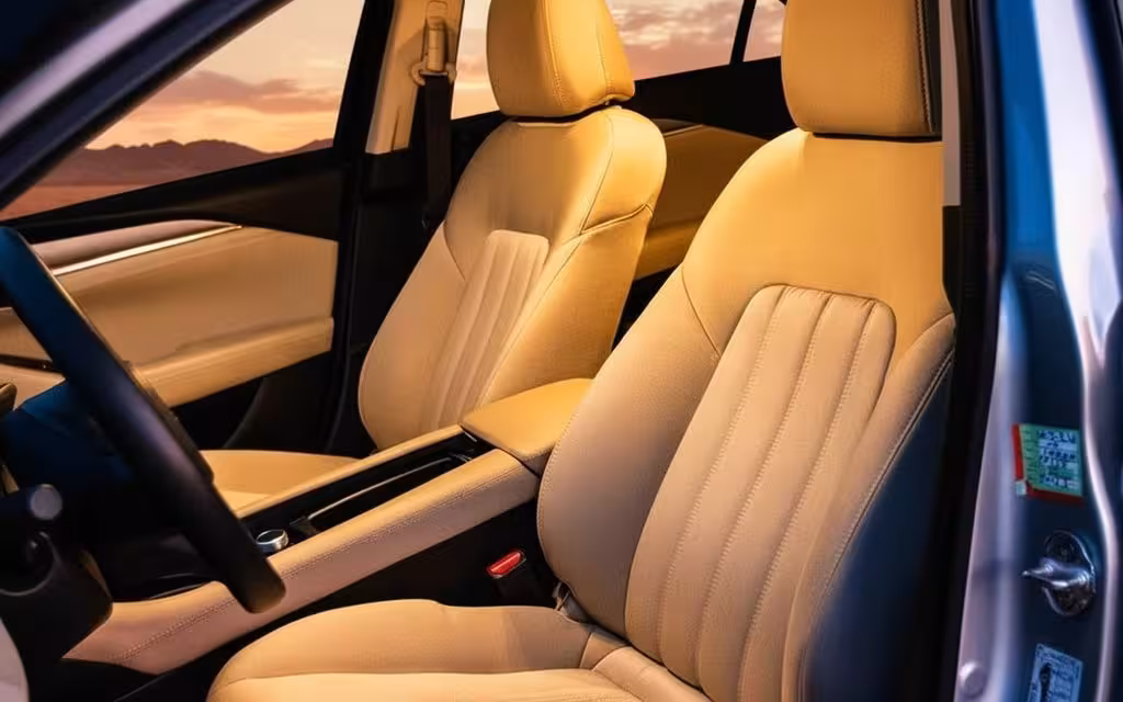 Mazda 6 2024 leather seats and cabin – rental in Dubai
