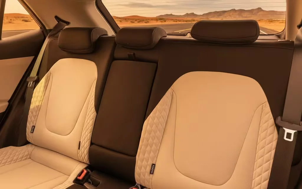 Hyundai Creta 2023 leather seats and cabin – rental in Dubai