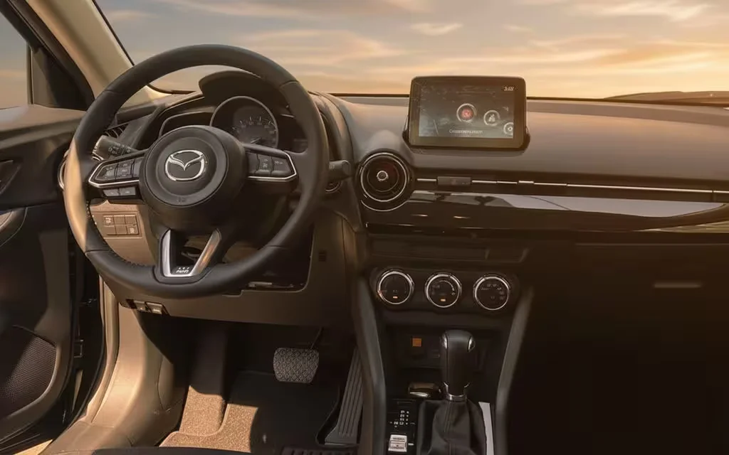 Mazda Cx 3 2025 interior view showing trim – rental in Dubai