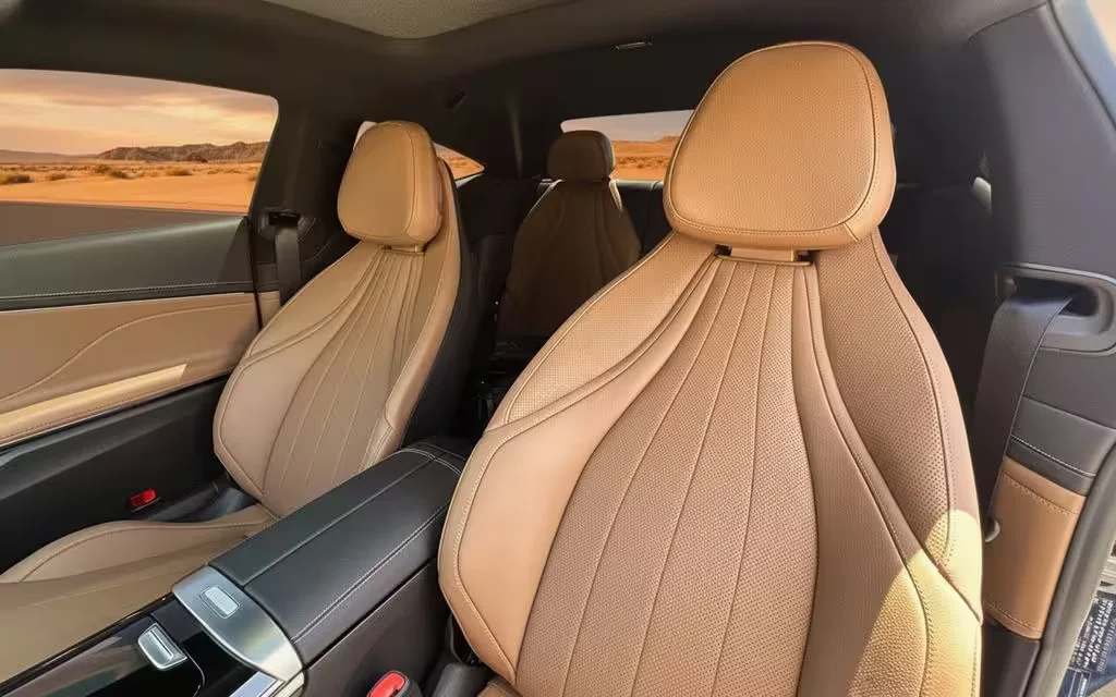 Mercedes Cle200 2024 leather seats and cabin – rental in Dubai