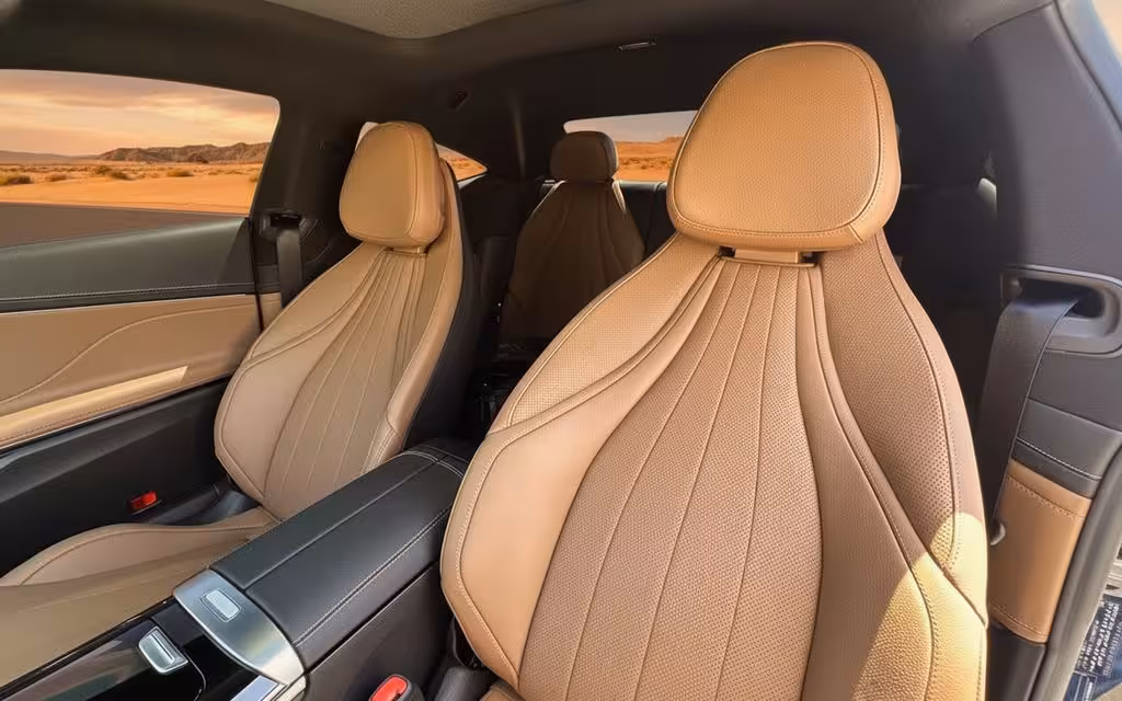 Mercedes Cle200 2024 leather seats and cabin – rental in Dubai