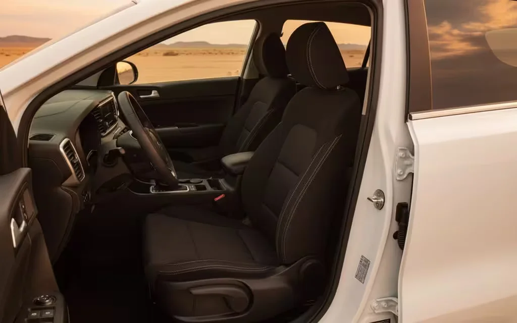Kia Sportage 2020 interior view showing trim