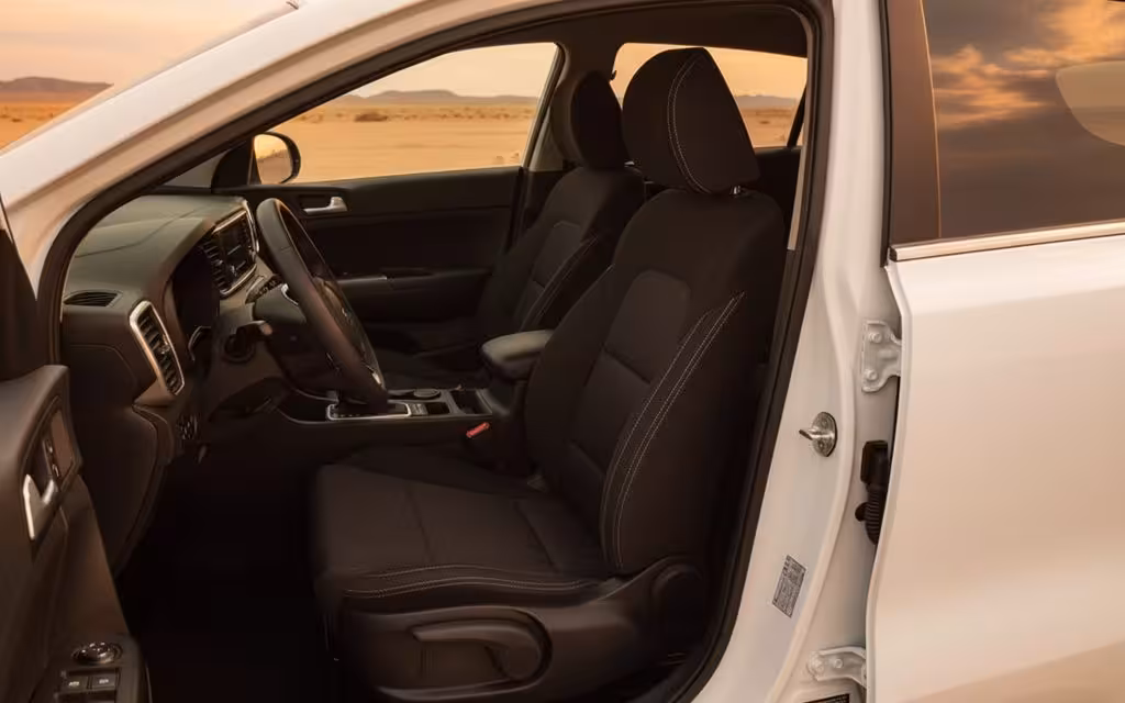 Kia Sportage 2020 interior view showing trim