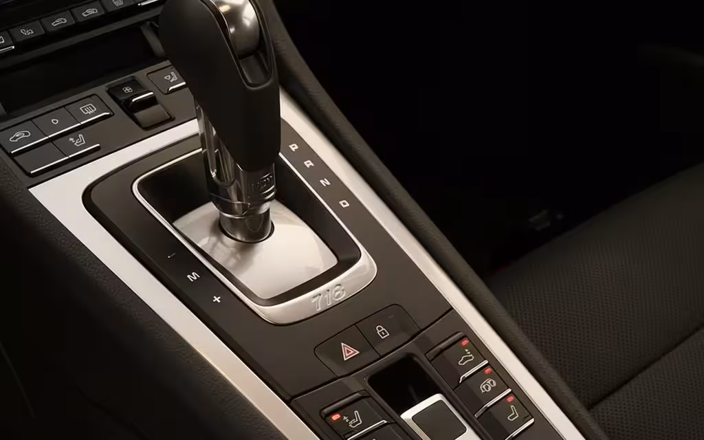 Porsche Boxster 2024 interior view showing trim