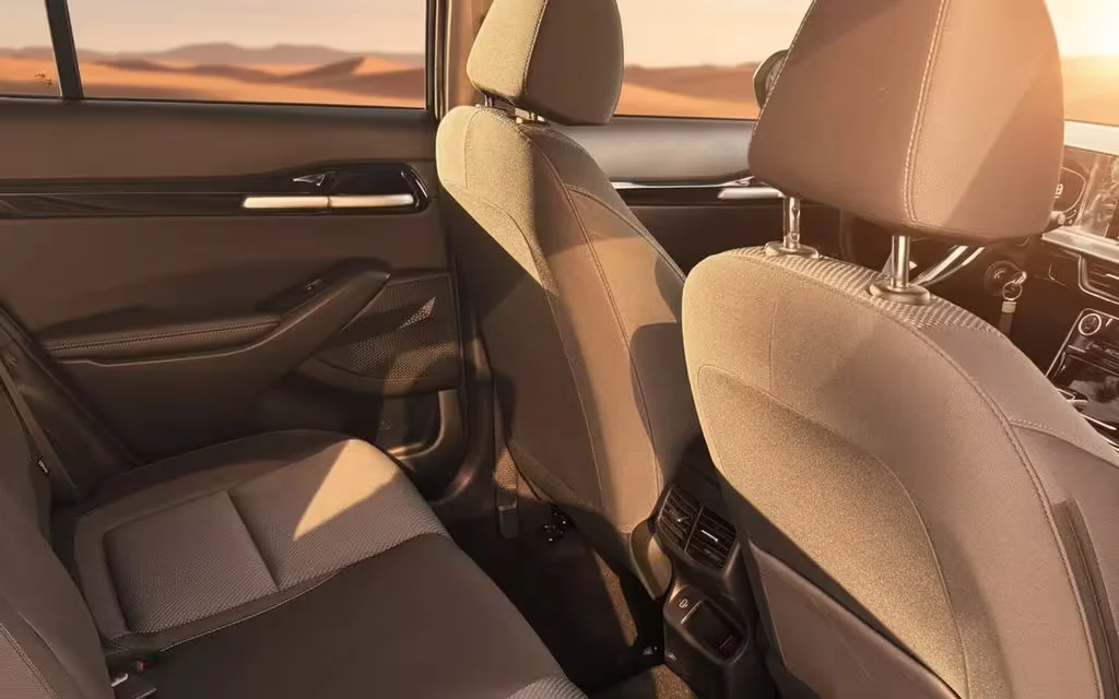 Kia Seltos 2024 interior view showing trim – rental in Dubai