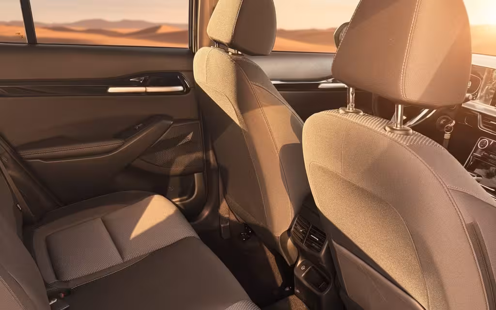 Kia Seltos 2024 interior view showing trim – rental in Dubai
