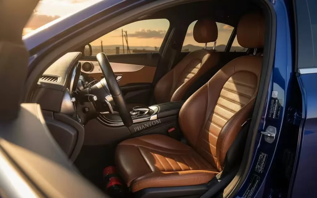 Mercedes C200 2020 interior view showing trim