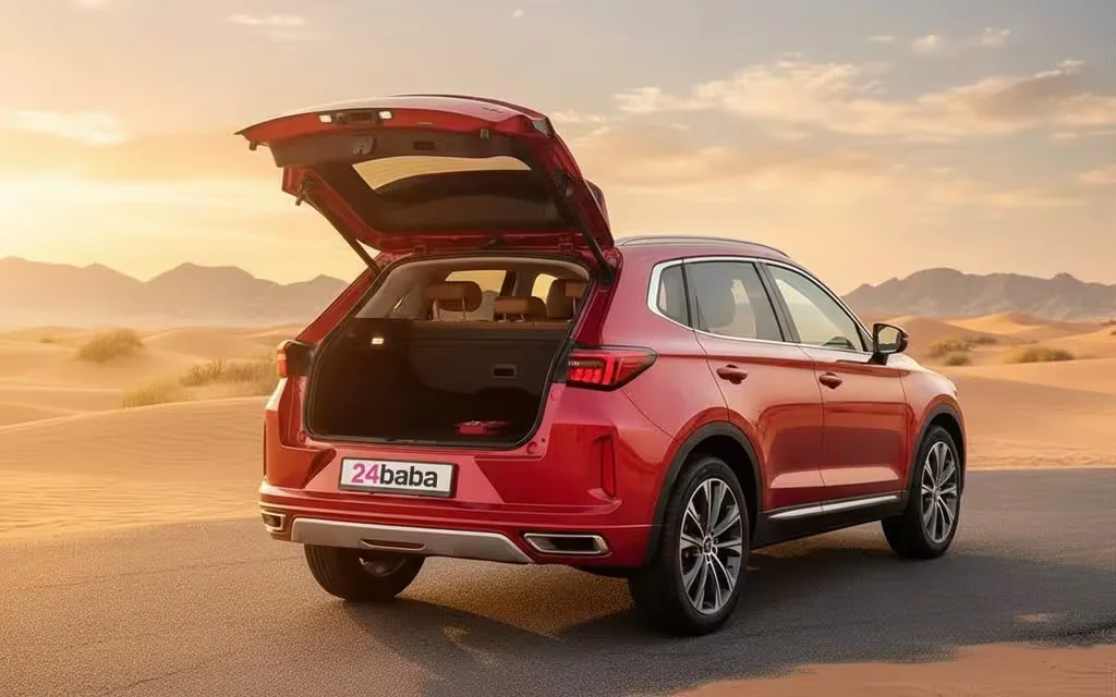 Exeed Lx 2024 interior view showing trim – rental in Dubai