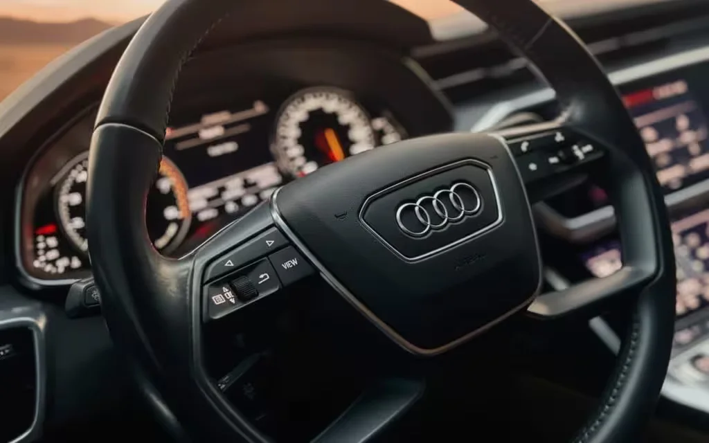 Audi A6 2021 dashboard and infotainment