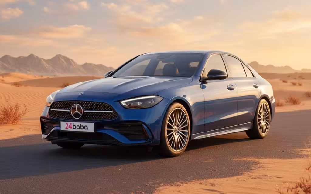 Mercedes C200 2024 Blue