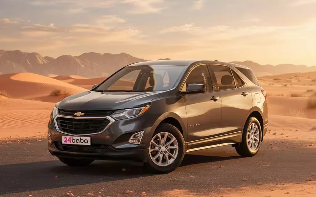 Chevrolet Equinox 2020 leather seats and cabin – rental in Dubai