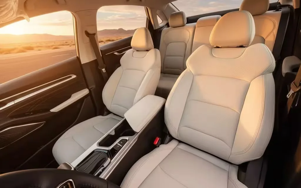Geely Emgrand 2022 leather seats and cabin