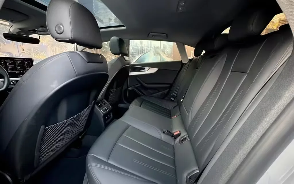 Audi A5 2023 leather seats and cabin – rental in Dubai