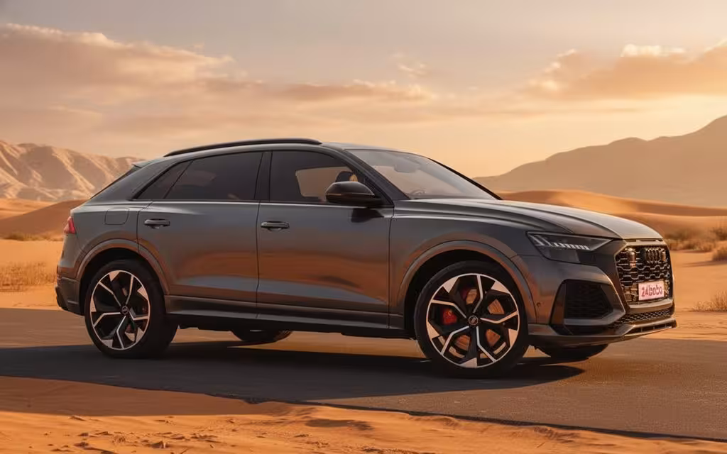Audi RsQ8 2022 Grey side profile