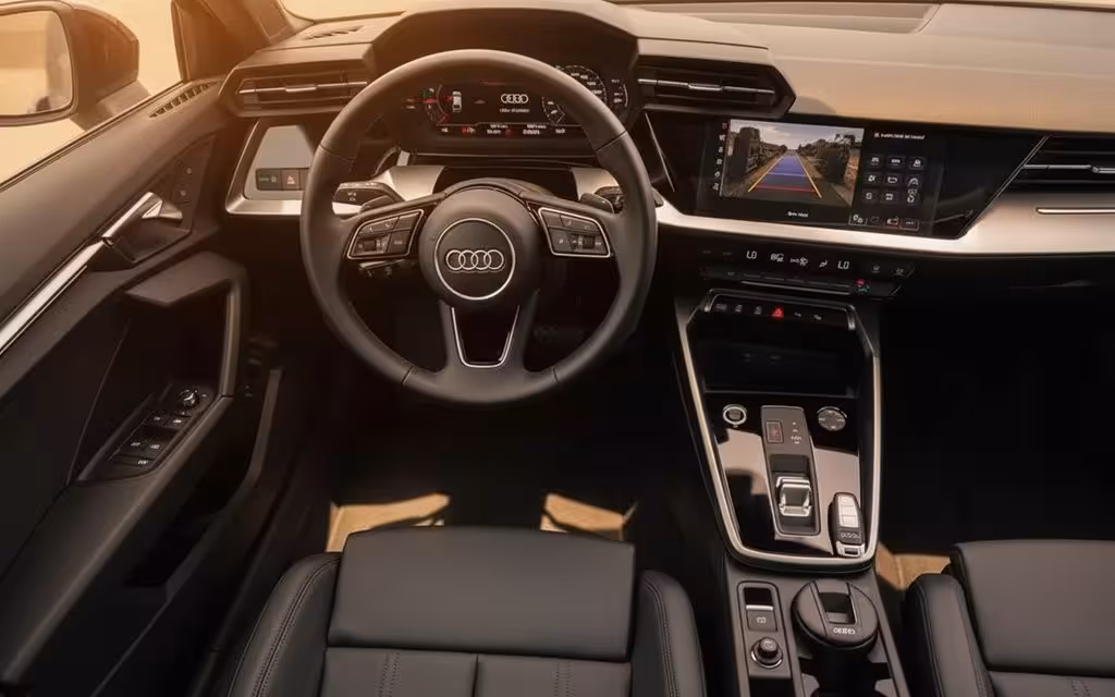 Audi A3 2024 dashboard and infotainment