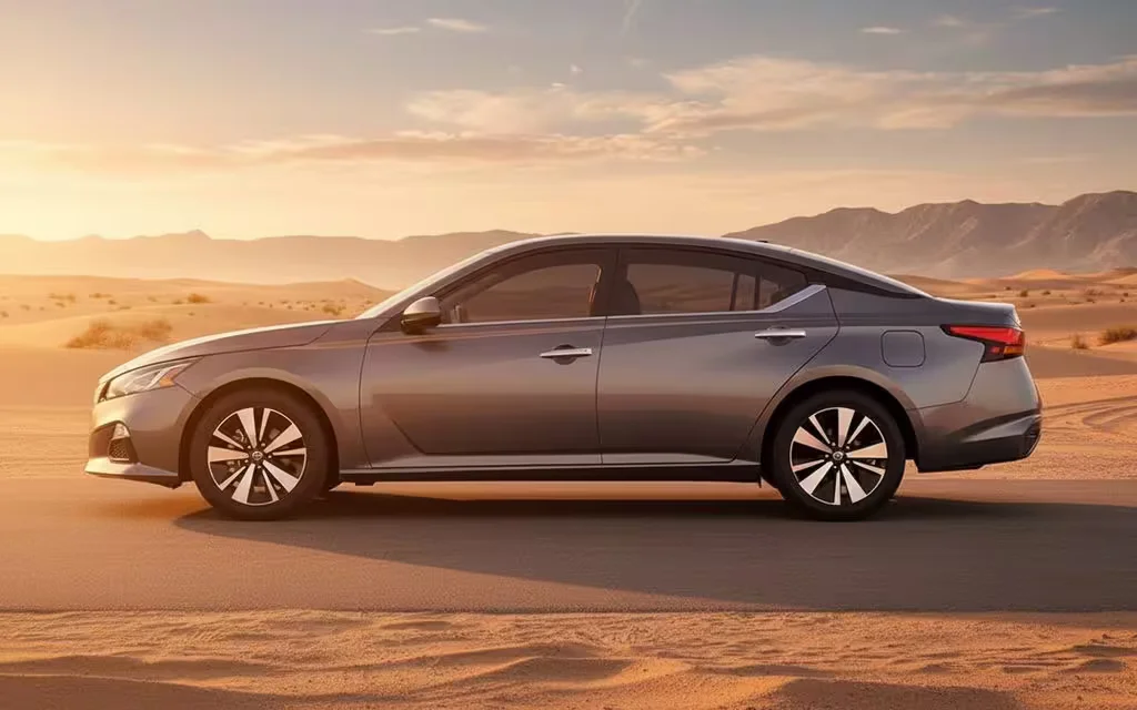 Nissan Altima 2021 Grey side profile