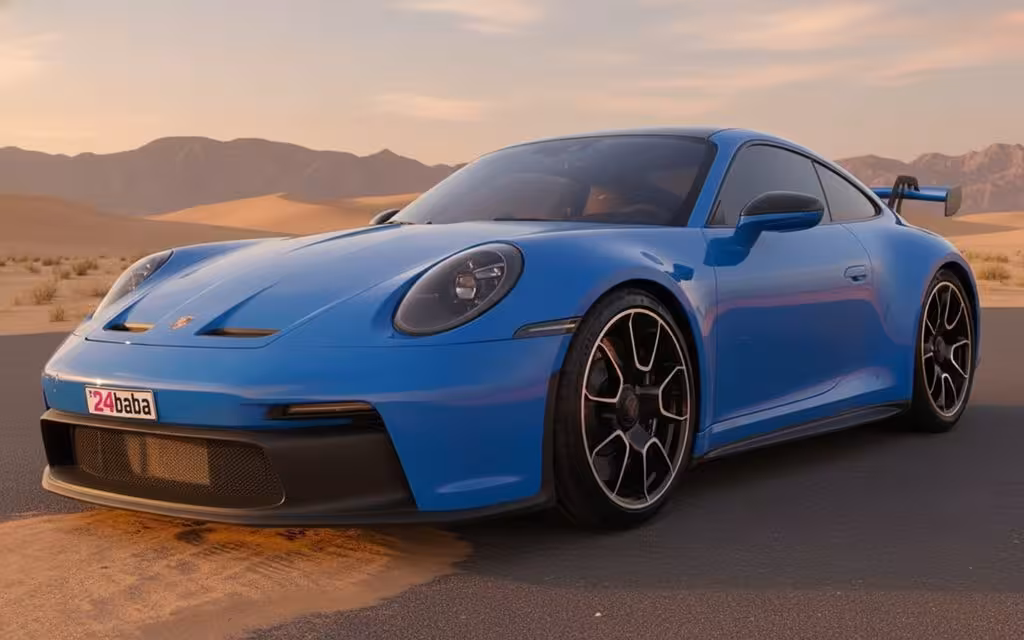 Porsche 911 2022 Blue cover image – rental in Dubai