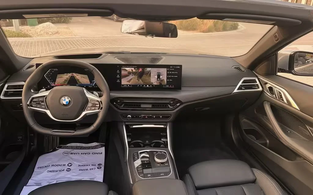 Bmw 430 2025 dashboard and infotainment – rental in Dubai
