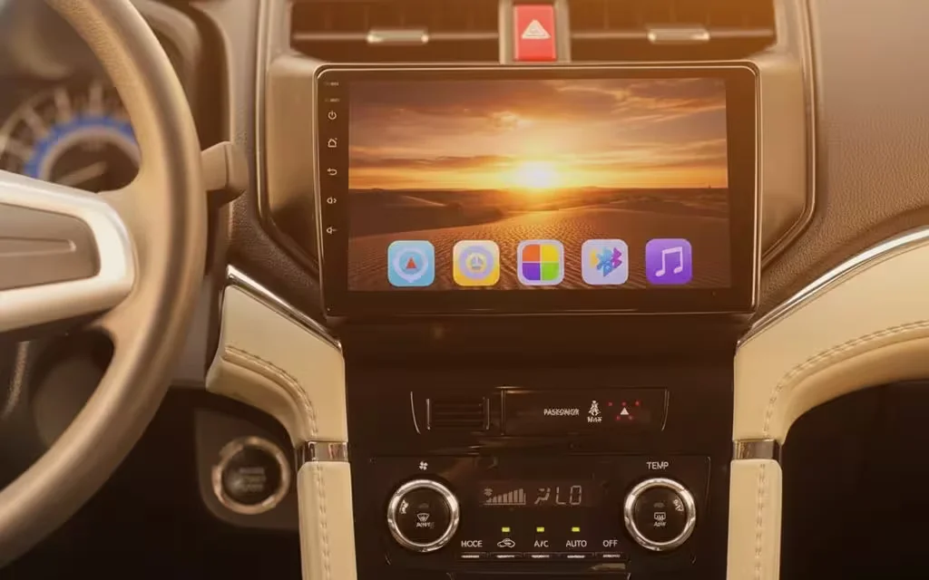 Toyota Rush 2024 interior view showing trim – rental in Dubai