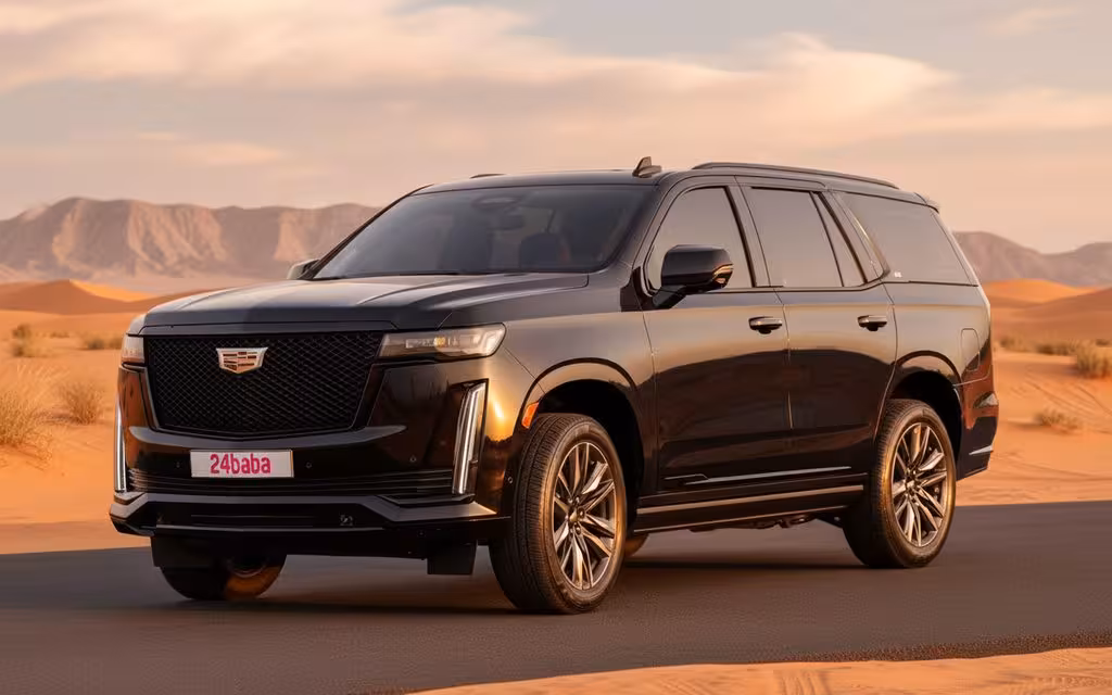 Cadillac Escalade 2022 Black cover image – rental in Dubai