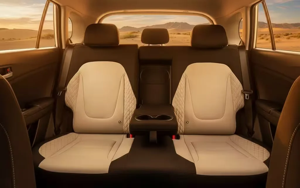 Hyundai Creta 2022 leather seats and cabin – rental in Dubai