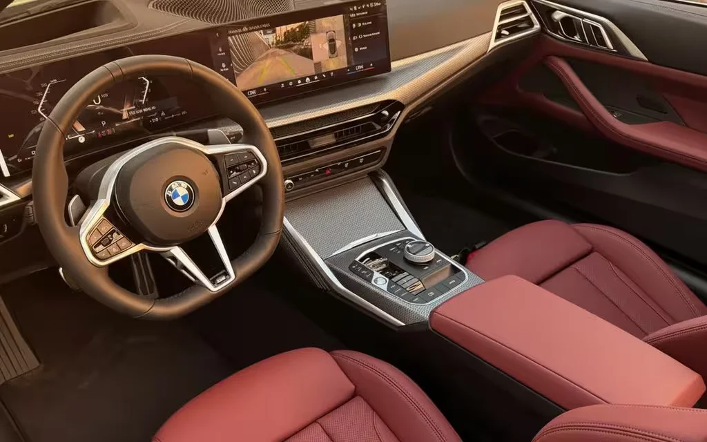 Bmw 430 2025 dashboard and infotainment – rental in Dubai