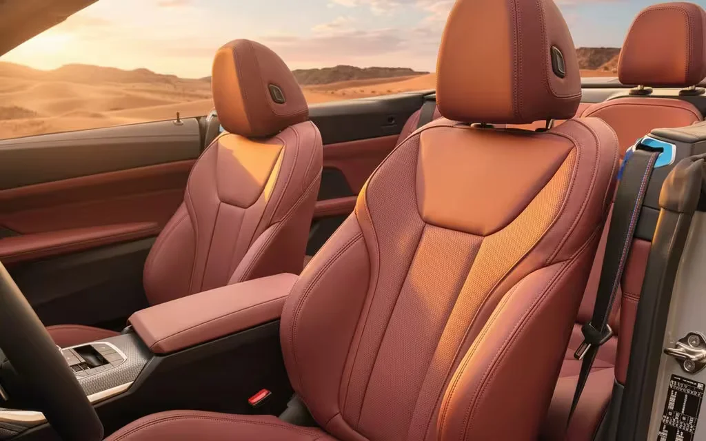 Bmw 430 2025 leather seats and cabin – rental in Dubai