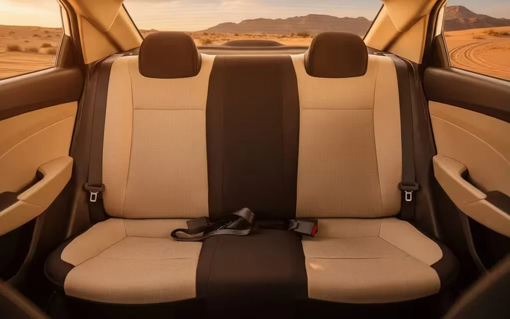 Hyundai Accent 2023 leather seats and cabin