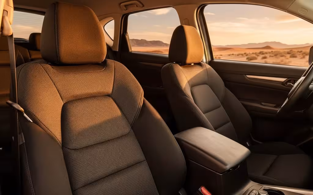 Mazda Cx 5 2025 leather seats and cabin – rental in Dubai