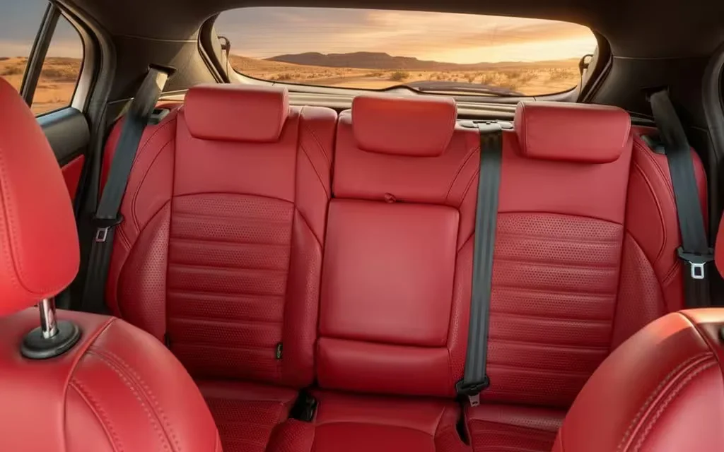 AlfaRomeo Giulietta 2020 leather seats and cabin – rental in Dubai