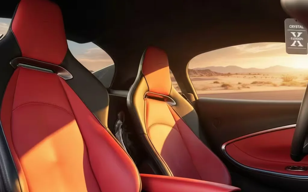 Mclaren Artura 2025 leather seats and cabin – rental in Dubai