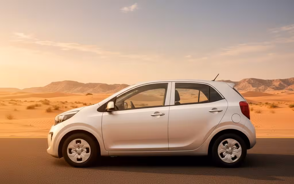 Kia Picanto 2020 Silver side profile