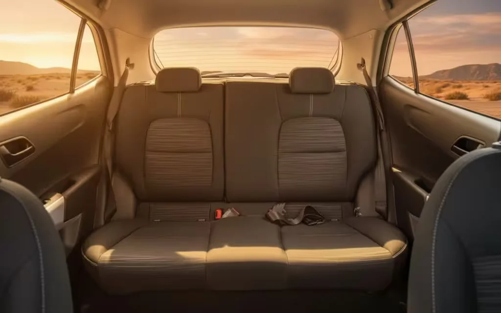 Kia Picanto 2023 leather seats and cabin