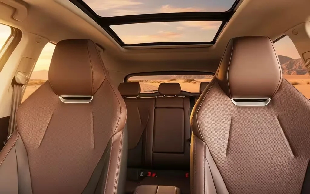 Jac Js6 2024 leather seats and cabin – rental in Dubai