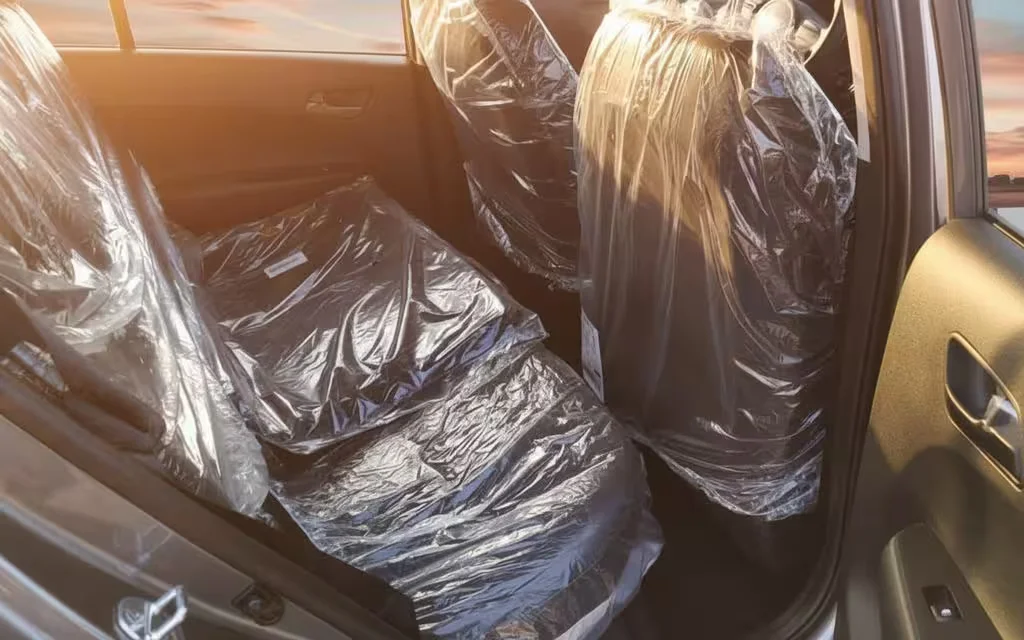 Kia Picanto 2023 leather seats and cabin – rental in Dubai