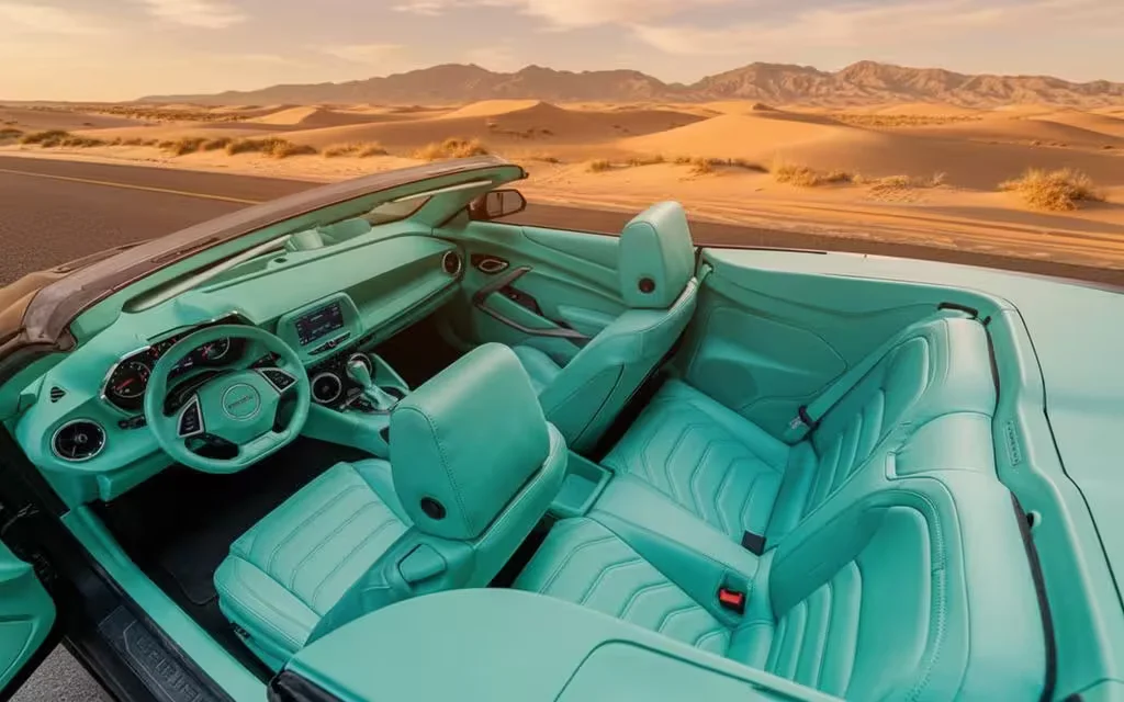 Chevrolet Camaro 2020 interior view showing trim